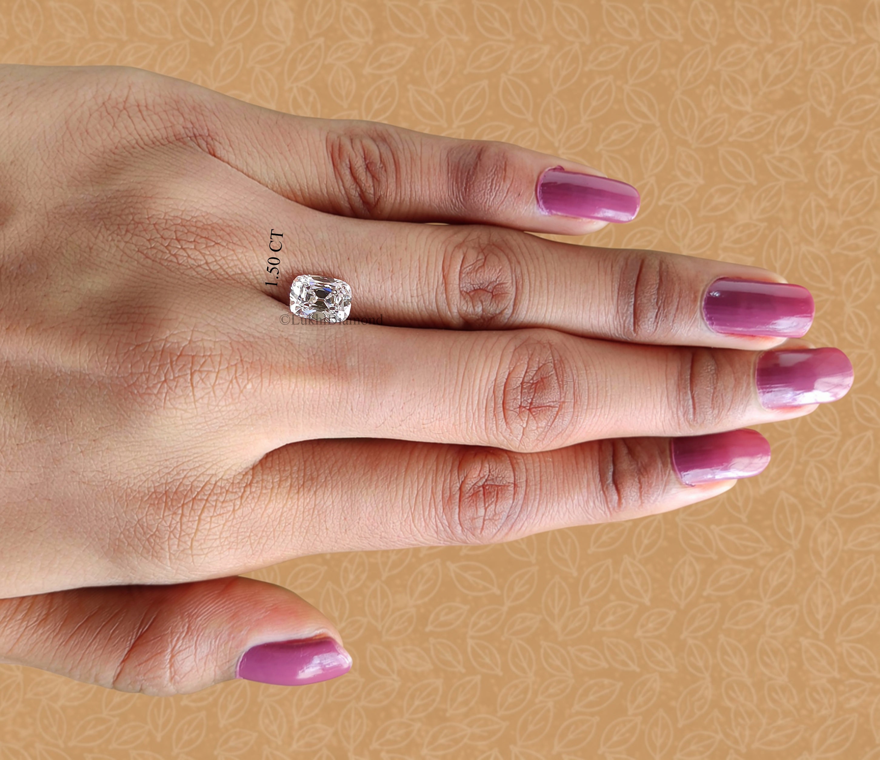 Lab Grown Cushion Diamond 1–3 CT | VVS1 - VS1 Clarity D/E/F Color Loose CVD Diamond | Cushion Brilliant Cut Diamond for Engagement Ring Q203
