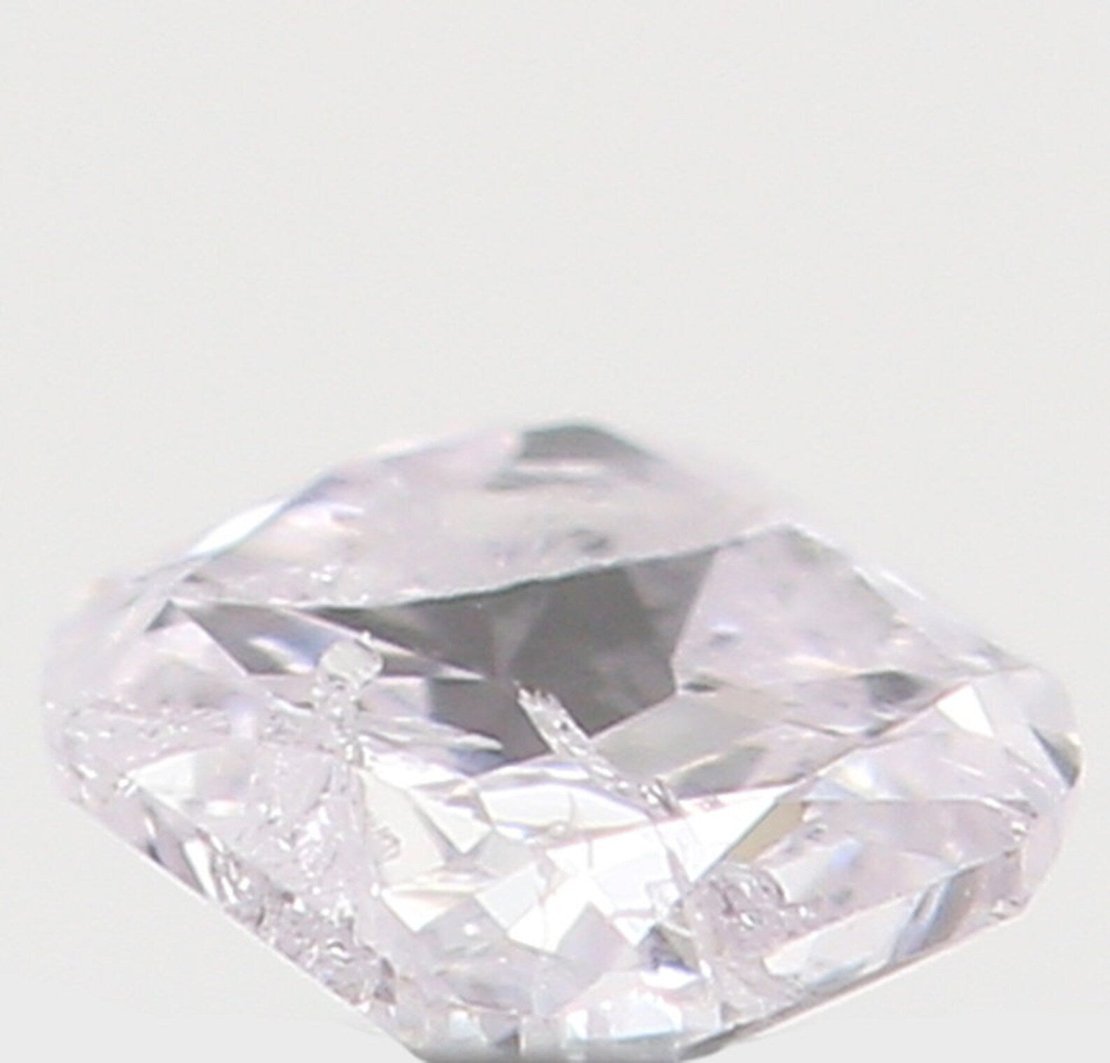 0.07 Ct Natural Loose Cushion Shape Diamond Light Pink Color Cushion Cut Diamond 2.60 MM Natural Loose Cushion Brilliant Cut Diamond N7032
