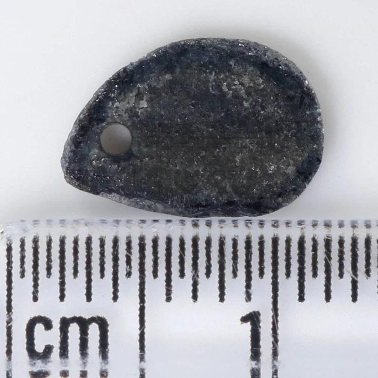 1.05 CT Natural Loose Pear Shape Diamond Black Color Pear Diamond 10.00 MM Natural Loose Diamond Black Color Pear Antique Cut Diamond NQ1046