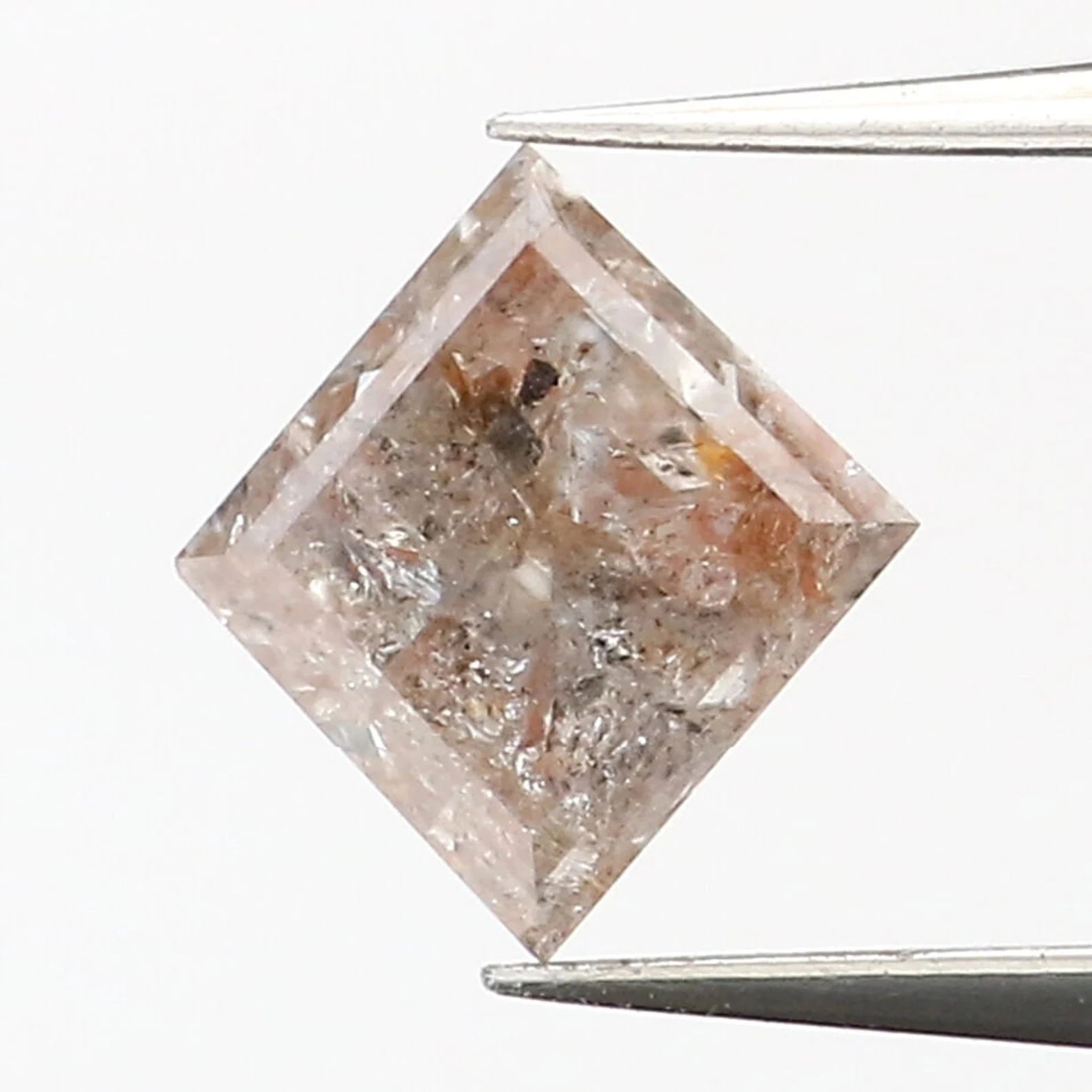 0.32 CT Natural Loose Kite Shape Diamond Grey Brown Color Kite Shape Diamond 5.15 MM Natural Loose Grey Brown Kite Rose Cut Diamond NQ432
