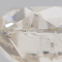 IGI Certified Natural Loose Round Brilliant Diamond, White - J Color Round Diamond, Round Cut Diamond, 0.50 CT Round Shape Diamond L2980