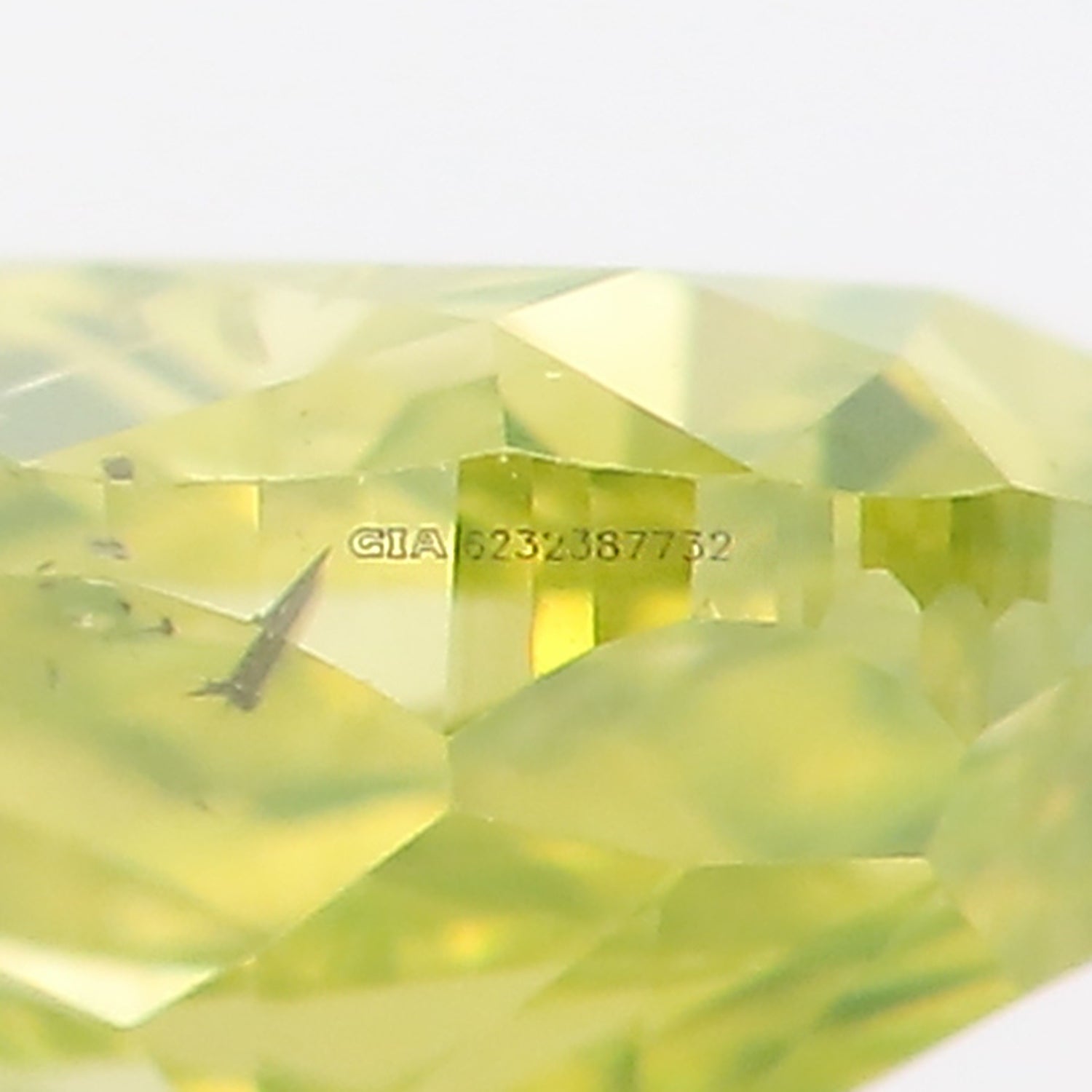 GIA Certified Natural Loose Oval Modified Brilliant Cut Diamond, Fancy Vivid Yellow Green Color Diamond, Oval Shape Diamond 0.77 CT KDL4056