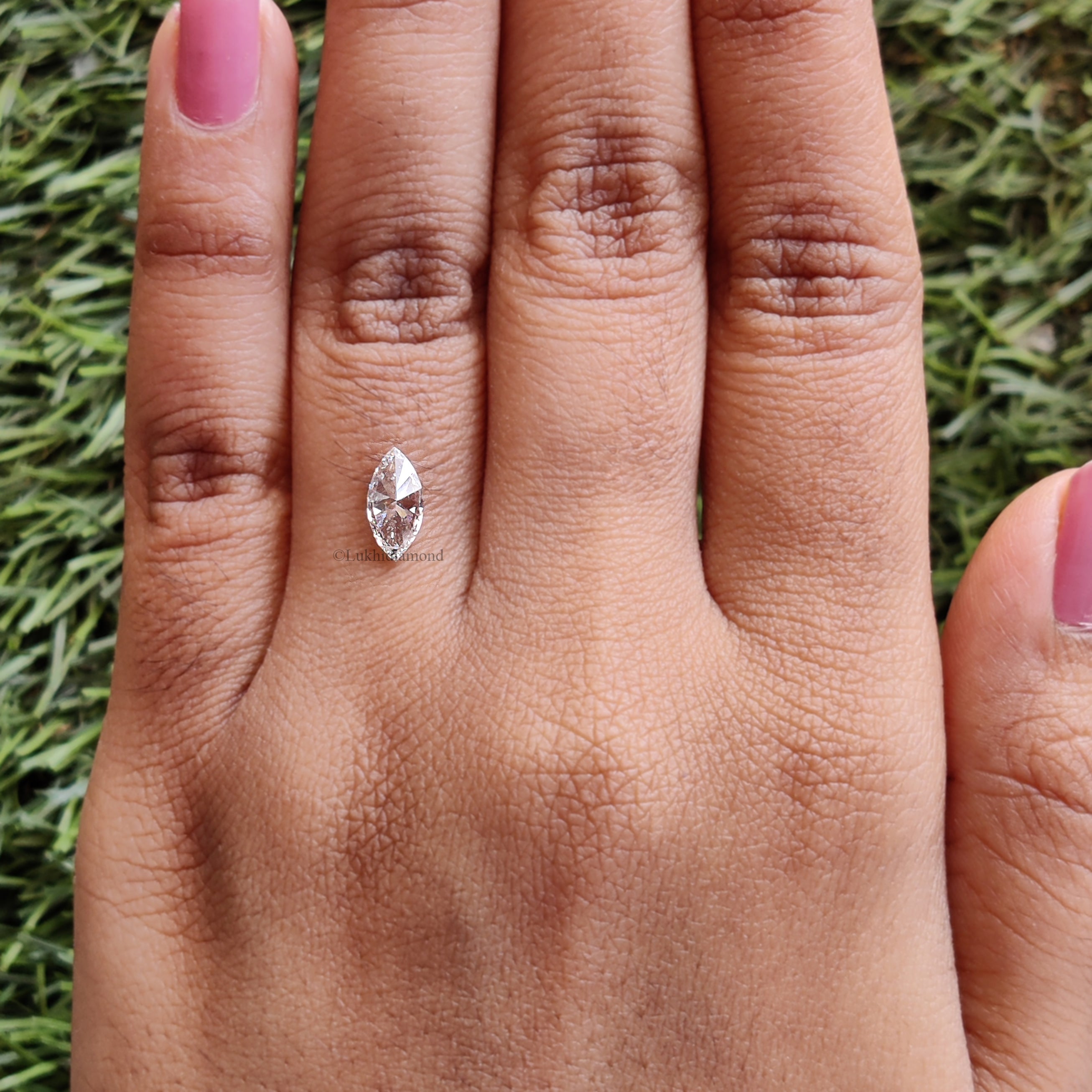 0.55 Ct GIA Certified Natural Loose Marquise Shape Diamond 8.75 MM Natural White - H Color Diamond Marquise Brilliant Cut Diamond QL8858
