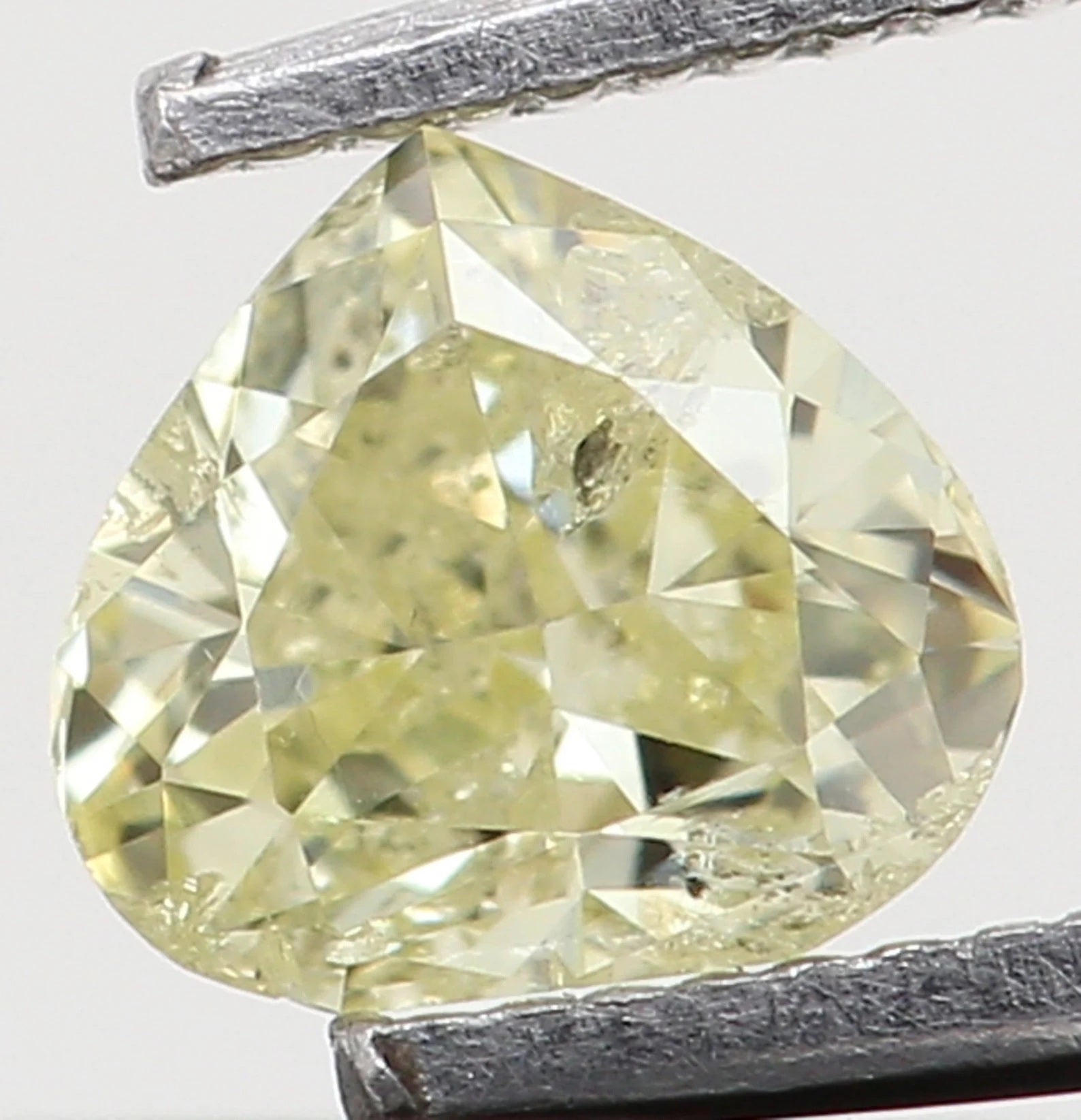 0.16 Ct Natural Loose Heart Shape Diamond Yellow Color Heart Cut Diamond 3.30 MM Natural Loose Diamond Heart Brilliant Cut Diamond N8061