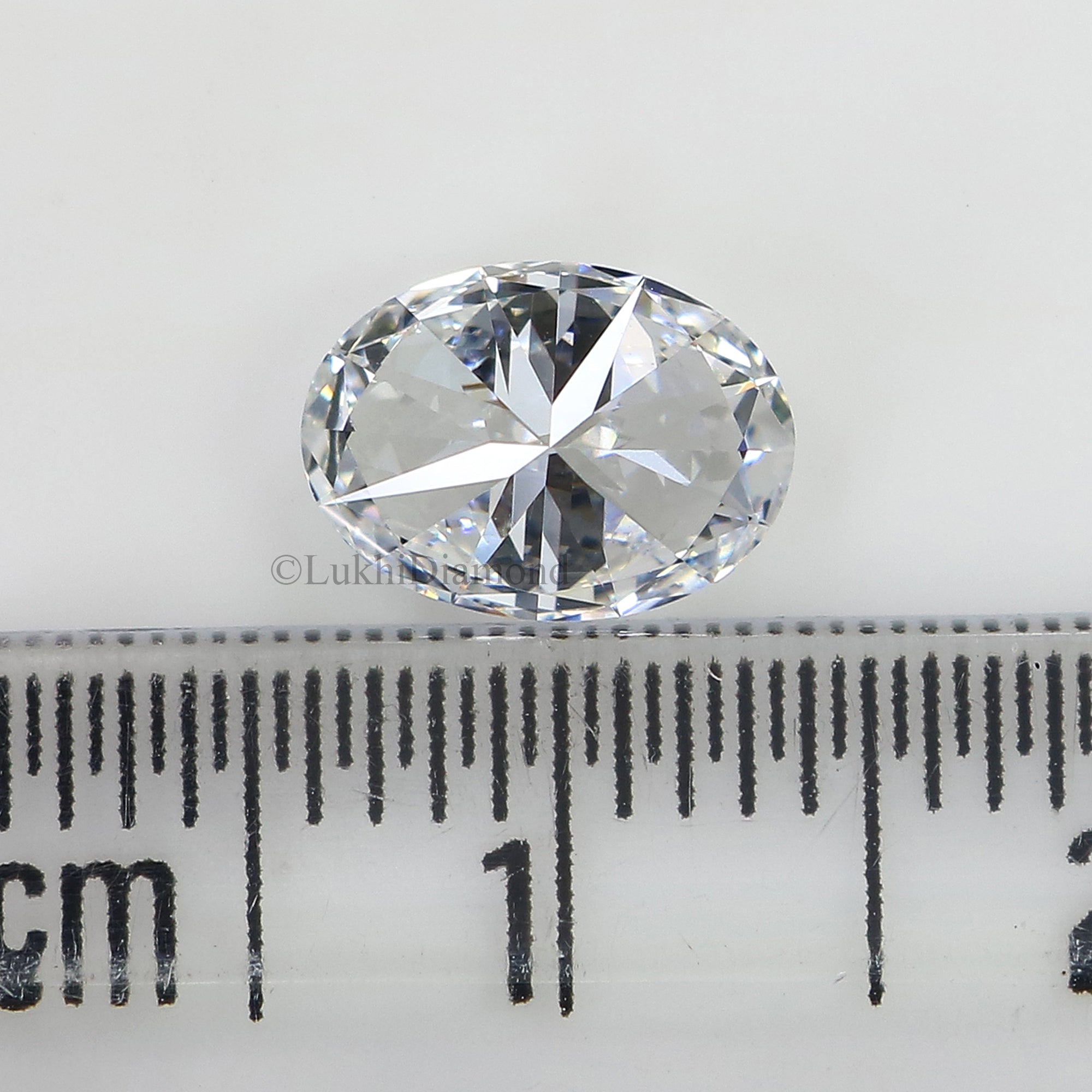 IGI Certified 1 Ct, 1.5 Ct, 2 Ct, 2.5 Ct, 3 Ct Oval Brilliant Cut E/F Color VS Clarity Lab Grown CVD Diamond Lab Created Loose Diamond Q108