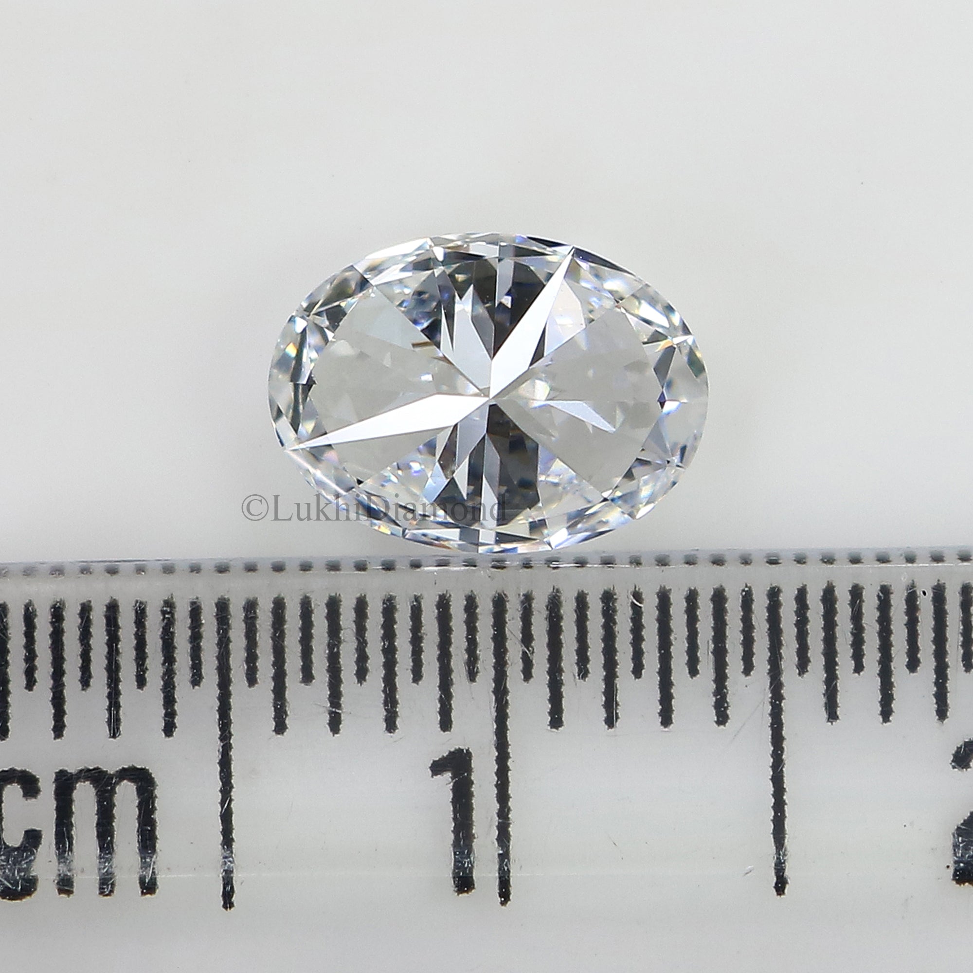 IGI Certified 1 Ct, 1.5 Ct, 2 Ct, 2.5 Ct, 3 Ct Oval Brilliant Cut Lab Grown Diamond Lab Created Loose Diamond for Engagement Ring Q108