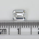 IGI Certified 1 Ct, 1.5 Ct, 2 Ct, 2.5 Ct, 3 Ct Emerald Brilliant Cut Lab Grown Diamond  Lab Created Loose Diamond for Engagement Ring Q106
