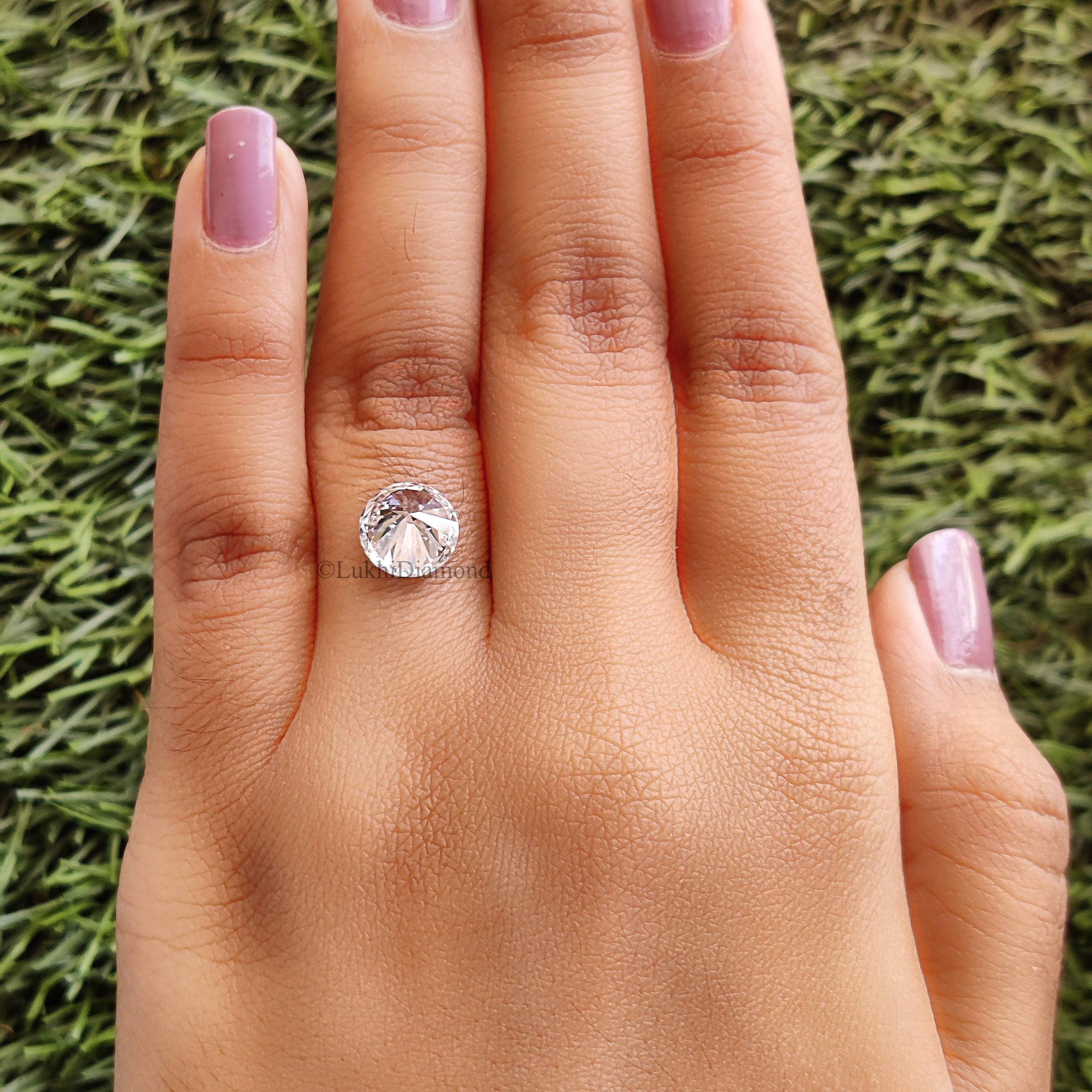 2.50 CT IGI Certified Round Brilliant Cut Diamond White - D Color VVS2 Clarity Lab Grown Diamond Lab Created Diamond Round Diamond L3249