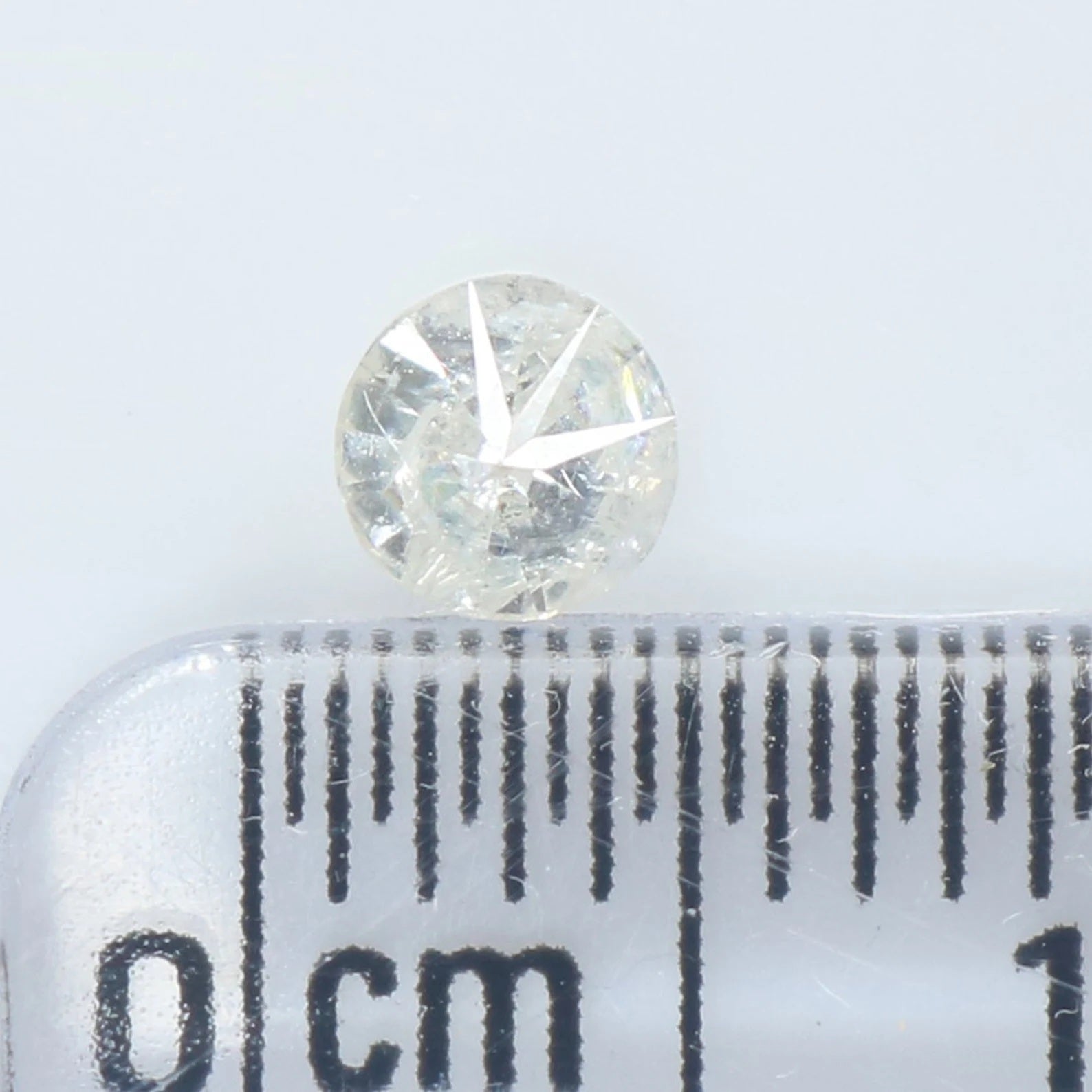 0.31 Ct Natural Loose Round Brilliant Diamond Gray Color Round Shape Diamond 3.95 MM Natural Loose Diamond Round Brilliant Cut Diamond N310