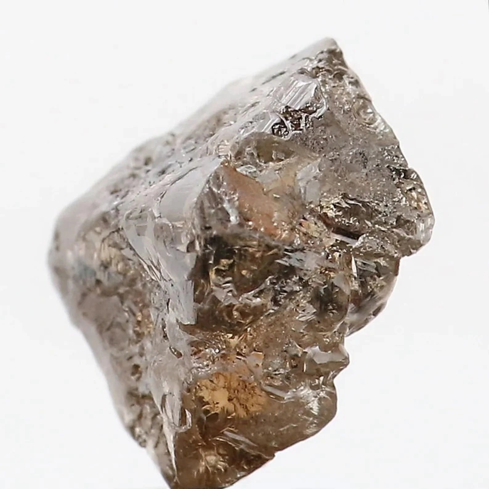 2.79 CT Natural Loose Rough Diamond Brown Color Rough Diamond 8.00 MM Natural Diamond Brown Color Irregular Cut Rough Shape Diamond NQ9920