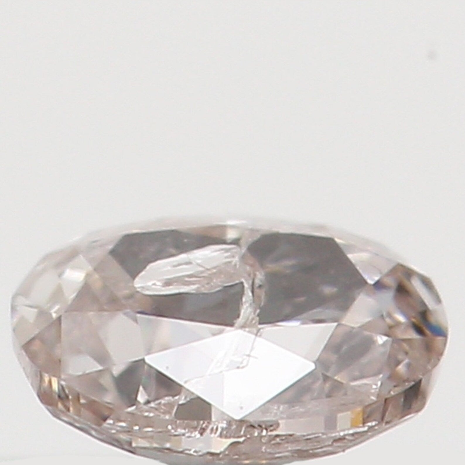 0.11 Ct Natural Loose Oval Diamond Pink Color Oval Cut Diamond 3.20 MM Natural Loose Diamond Pink Color Oval Brilliant Cut Diamond N7695
