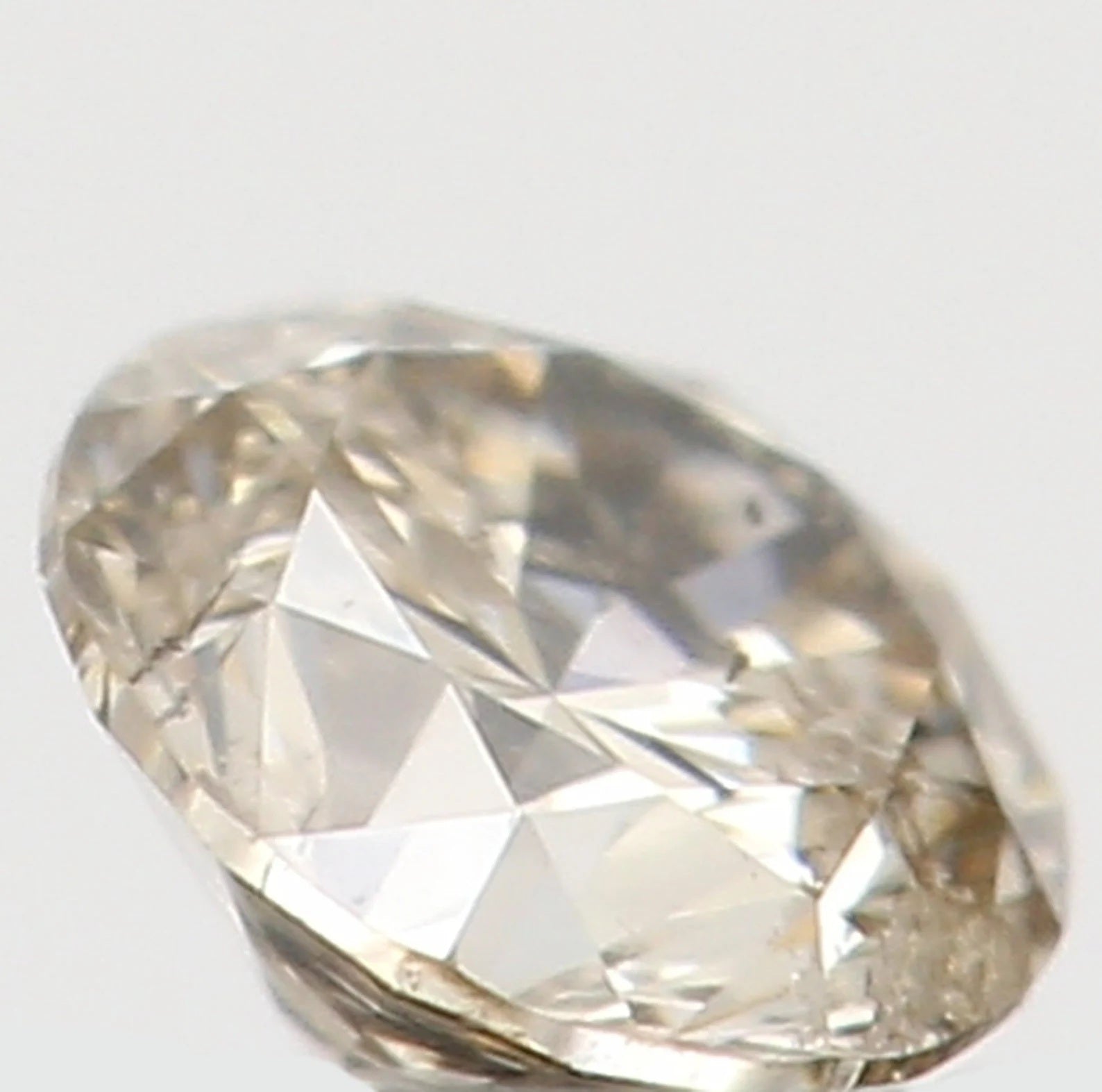 0.08 Ct Natural Loose Round Shape Diamond Brown Color Round Cut Diamond 2.80 MM Natural Loose Diamond Round Brilliant Cut Diamond N7823