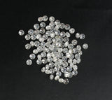 Natural Loose Diamond Round G H White Color I1 I3 Clarity 50 pieces 2.50 MM 100% Real Diamond