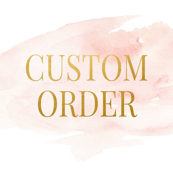 Custom Order For Alvina Santoso