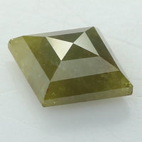 1.61 CT Natural Loose Diamond Kite Yellow Color I3 Clarity 9.60 MM KDL8814