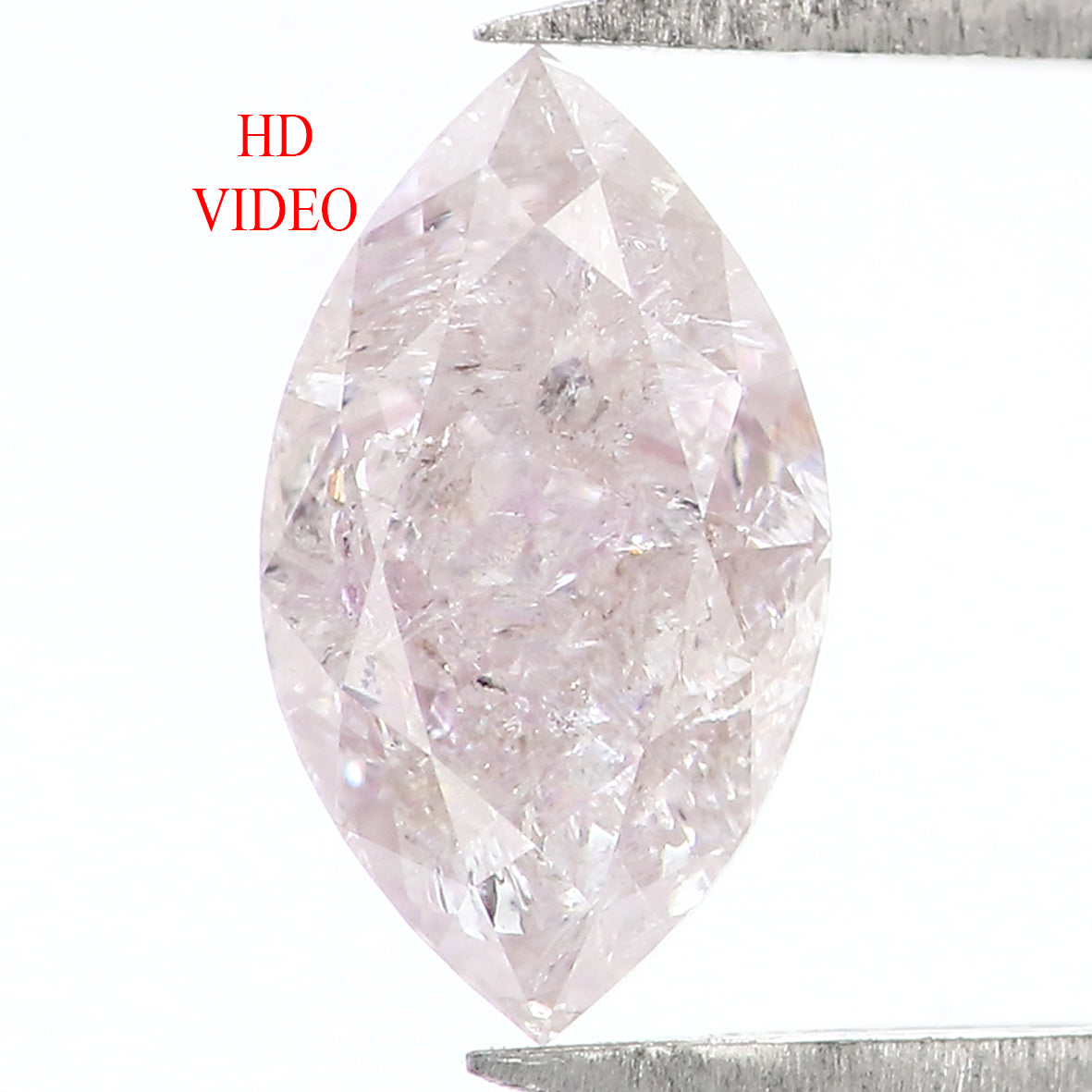 0.45 CT Natural Loose Marquise Shape Diamond Pink Color Marquise Diamond 6.80 MM Natural Light Pink Marquise Brilliant Cut Diamond LQ1588