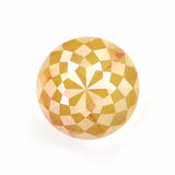 Natural Loose Rose Cut Yellow Color Diamond 1.18 CT 5.80 MM Round Rose Cut Shape Diamond L5216