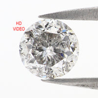 Natural Loose Round Brilliant Cut Diamond White - G Color 0.86 CT 5.70 MM Round Shape Brilliant Cut Diamond KDL2652