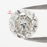 Natural Loose Round Brilliant Cut Diamond White - G Color 1.10 CT 6.22 MM Round Shape Brilliant Cut Diamond KDL2674