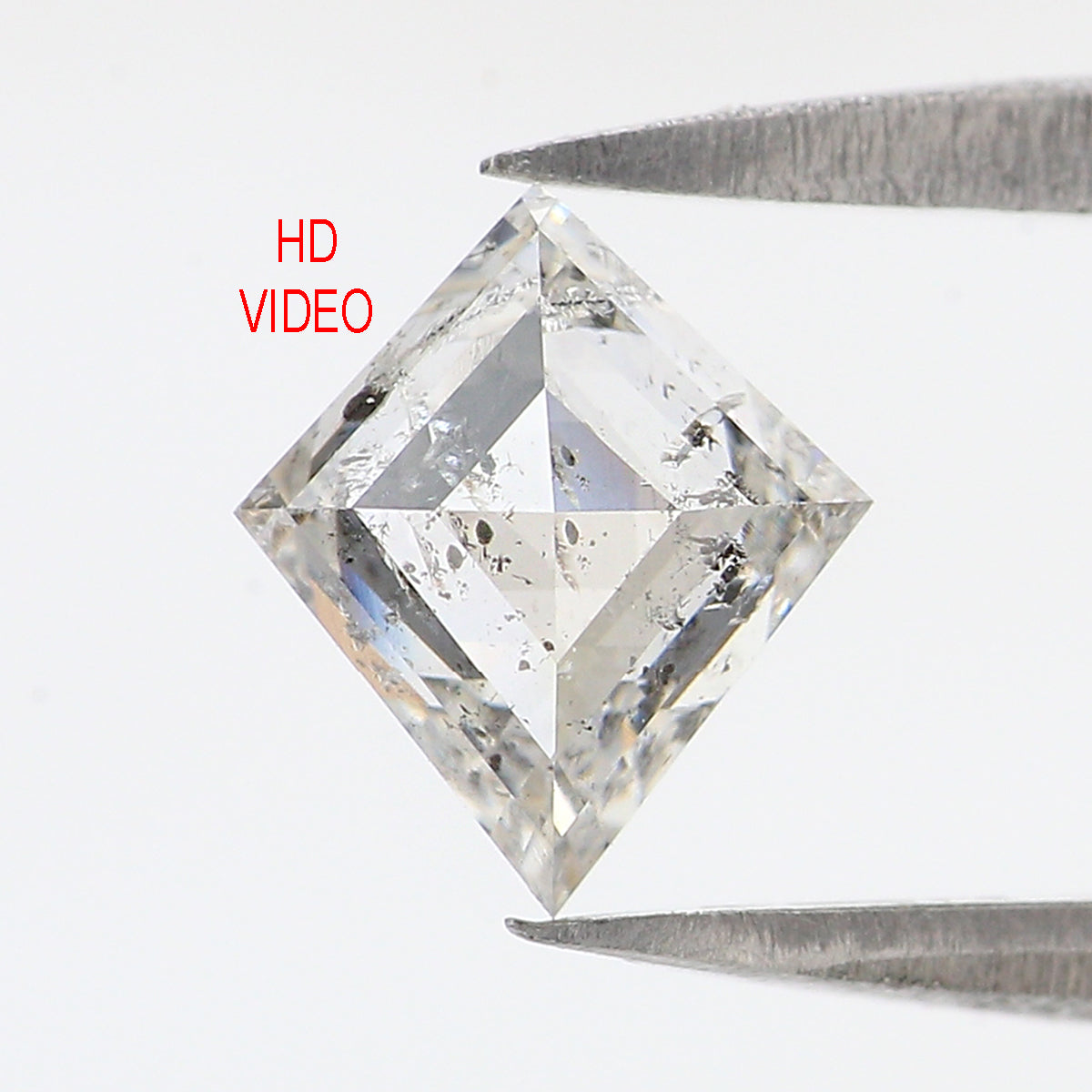 0.83 CT Natural Loose Kite Shape Diamond White - F Color Kite Cut Diamond 7.45 MM Natural Diamond White - F Kite Rose Cut Diamond QL2628