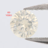 Natural Loose Round Brilliant Cut Diamond White - I Color 0.26 CT 4.10 MM Round Shape Brilliant Cut Diamond L2099