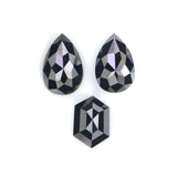 Natural Loose Mix Shape Black Color Diamond 0.87 CT 5.93 MM Mix Shape Rose Cut Diamond L2709