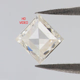 Natural Loose Kite Diamond White-G Color 0.49 CT 6.28 MM Kite Shape Rose Cut Diamond KDL2686