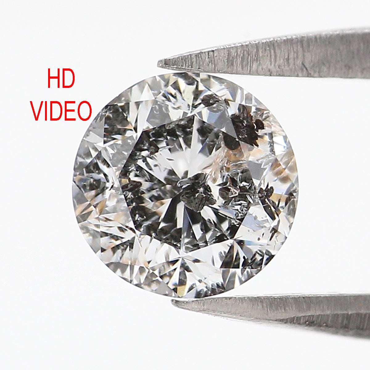 Natural Loose Round Brilliant Cut Diamond White - E Color 0.92 CT 6.00 MM Round Shape Brilliant Cut Diamond L2610