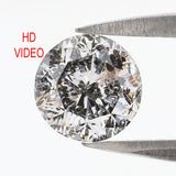 Natural Loose Round Brilliant Cut Diamond White - E Color 0.92 CT 6.00 MM Round Shape Brilliant Cut Diamond L2610