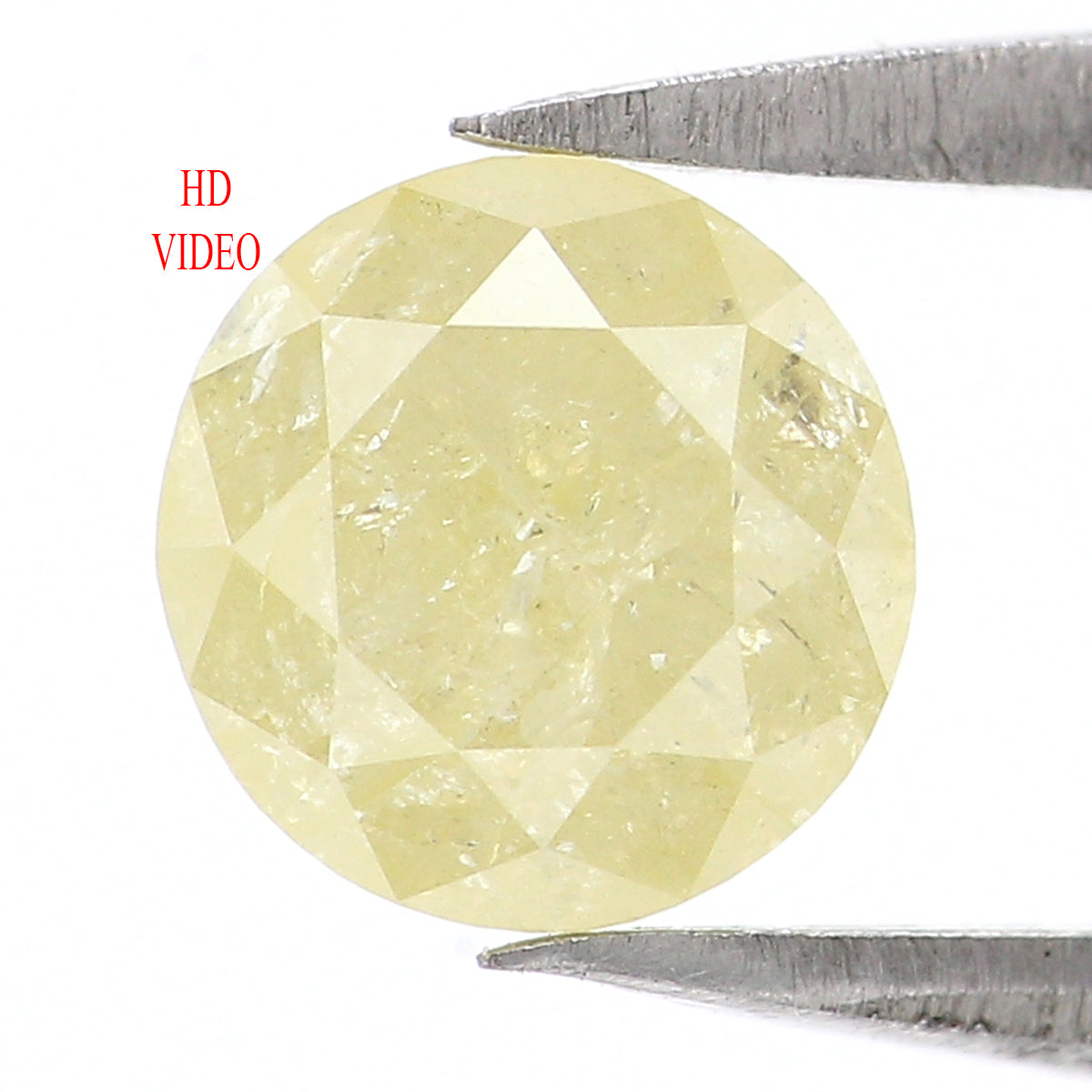 1.31 CT Natural Loose Round Shape Diamond Yellow Color Round Diamond 6.50 MM Natural Loose Yellow Color Round Brilliant Cut Diamond LQ6595