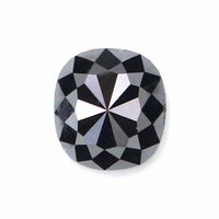 Natural Loose Cushion Black Color Diamond 1.17 CT 6.60 MM Cushion Shape Rose Cut Diamond L7725