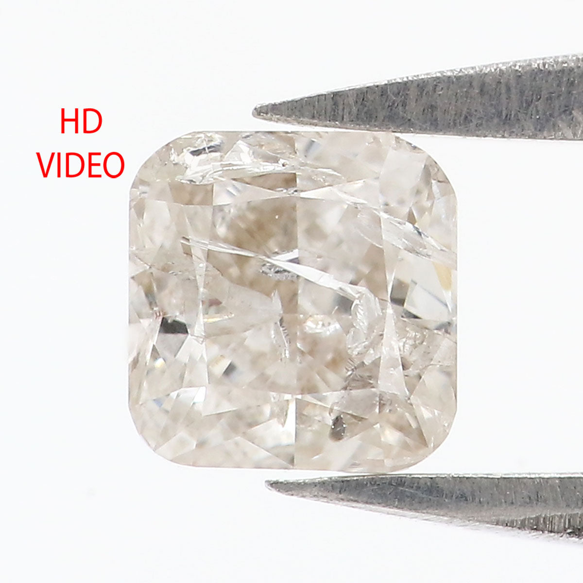 Natural Loose Cushion H Color Diamond 0.52 CT 4.50 MM Cushion Shape Rose Cut Diamond KR1809