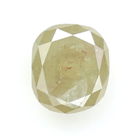Natural Loose Cushion Grey Color Diamond 0.34 CT 4.50 MM Cushion Shape Rose Cut Diamond KR1274