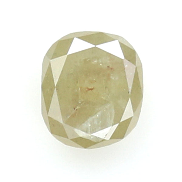 Natural Loose Cushion Grey Color Diamond 0.34 CT 4.50 MM Cushion Shape Rose Cut Diamond KR1274