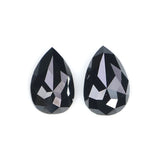 Natural Loose Pear Diamond, Pear Black Color Diamond, Natural Loose Diamond, Pear Rose Cut Diamond, Rose Cut Pear 0.69 CT Pear Shape KR2636