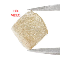 Natural Loose Rough Diamond Yellow Color 1.62 CT 5.00 MM Rough Irregular Cut Diamond L5205