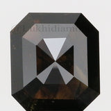 IGI CERTIFIED 1.22 Ct Natural Loose Diamond Radiant Cut Fancy Black Color 6 MM KDL8539