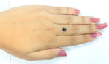 IGI CERTIFIED 1.22 Ct Natural Loose Diamond Radiant Cut Fancy Black Color 6 MM KDL8539