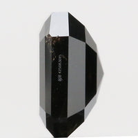 IGI CERTIFIED 1.22 Ct Natural Loose Diamond Radiant Cut Fancy Black Color 6 MM KDL8539