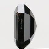 IGI CERTIFIED 1.22 Ct Natural Loose Diamond Radiant Cut Fancy Black Color 6 MM KDL8539