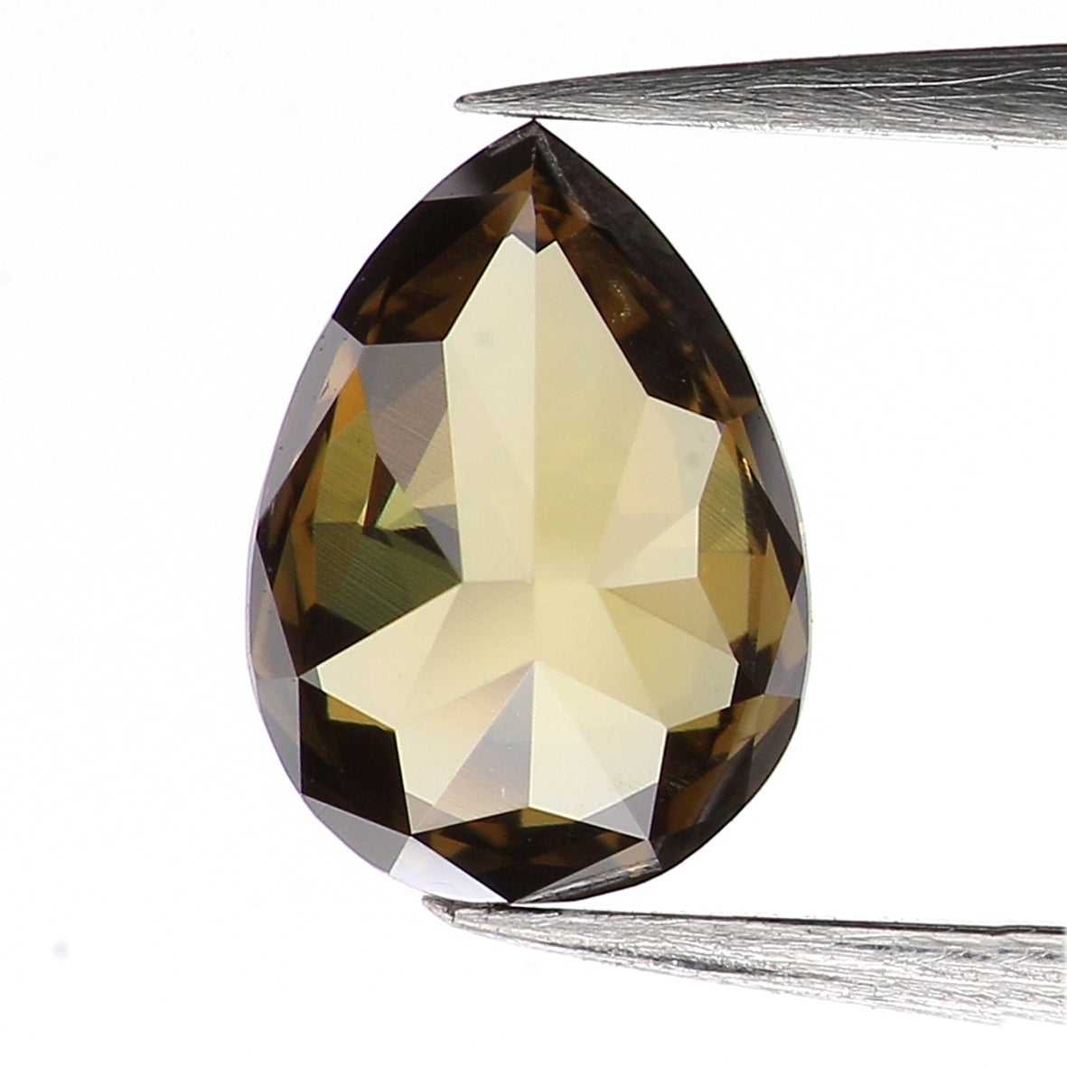 0.46 CT Natural Loose Pear Shape Diamond Green Color Pear Cut Diamond 6.15 MM Natural Loose Yellow Diamond Pear Brilliant Cut Diamond LQ5190