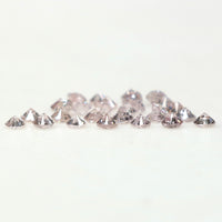 Natural Loose Round Pink Color Diamond 0.53 CT 1.60 MM Round Shape Brilliant Cut Diamond L930