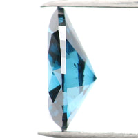 0.28 Ct Natural Loose Diamond, Pear Diamond, Blue Diamond, Polished Diamond, Rose Cut Diamond, Rustic Diamond, Antique Diamond L899