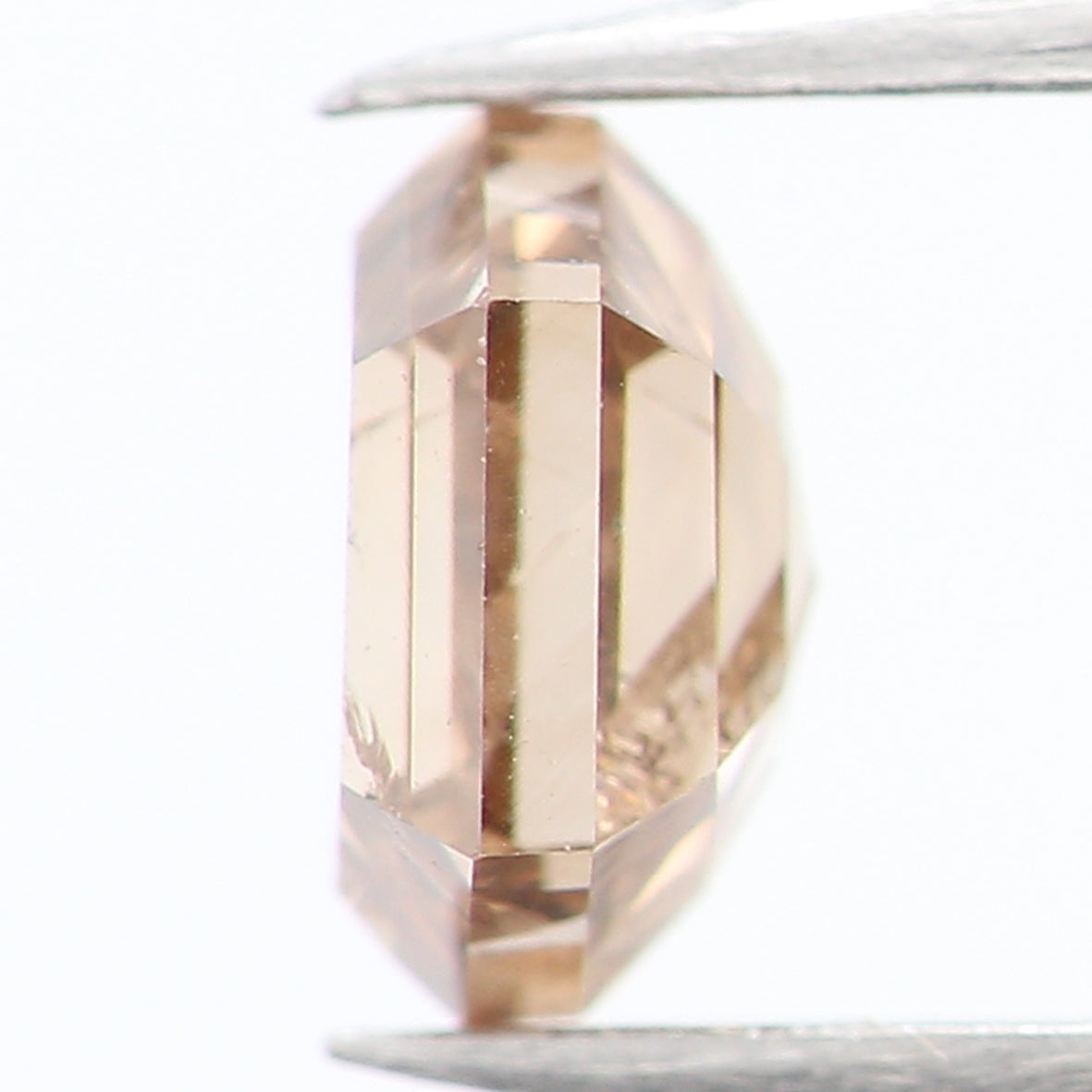 0.29 CT Natural Loose Hexagon Shape Diamond Brown Color Hexagon Cut Diamond 4.20 MM Natural Loose Brown Color Hexagon Rose Cut Diamond LQ850