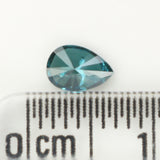 0.28 Ct Natural Loose Diamond, Pear Diamond, Blue Diamond, Polished Diamond, Rose Cut Diamond, Rustic Diamond, Antique Diamond L899