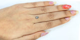 0.70 Ct Natural Loose Diamond Hexagon Grey Color I3 Clarity 7.05 MM KDL8153