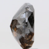 4.20 Ct Natural Loose Diamond Round Rose Cut Brown Color I3 Clarity 9.90 MM KDL8509