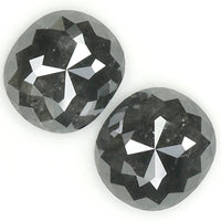 3.70 Ct Natural Loose Diamond, Oval Diamond, Black Diamond, Grey Diamond, Salt And Pepper Diamond, Antique Diamond, Real Diamond KDL5162