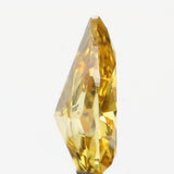 0.16 Ct Natural Loose Diamond Pear Yellow Color SI2 Clarity 4.50 MM KR2139