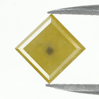 1.29 Ct Natural Loose Diamond, Kite Diamond, Yellow Diamond, Antique Diamond, Kite Cut Diamond, Rustic Diamond, Real Diamond KDK2235
